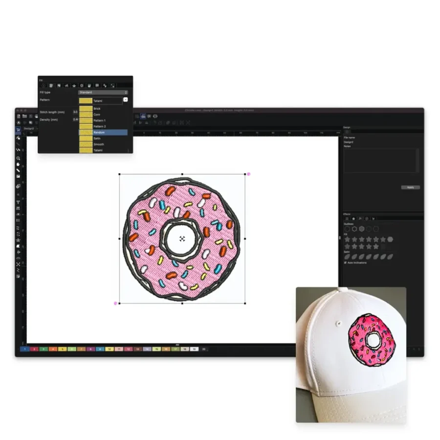 Ricoma Chroma Digitizing Software - Chroma Luxe 7 Ricoma Chroma