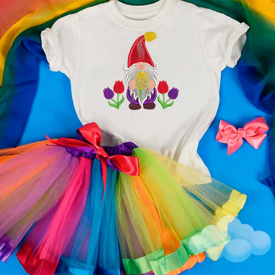 Gnome Embroidery Design Bundle Design Embroidery 9 Gnome Embroidery Design