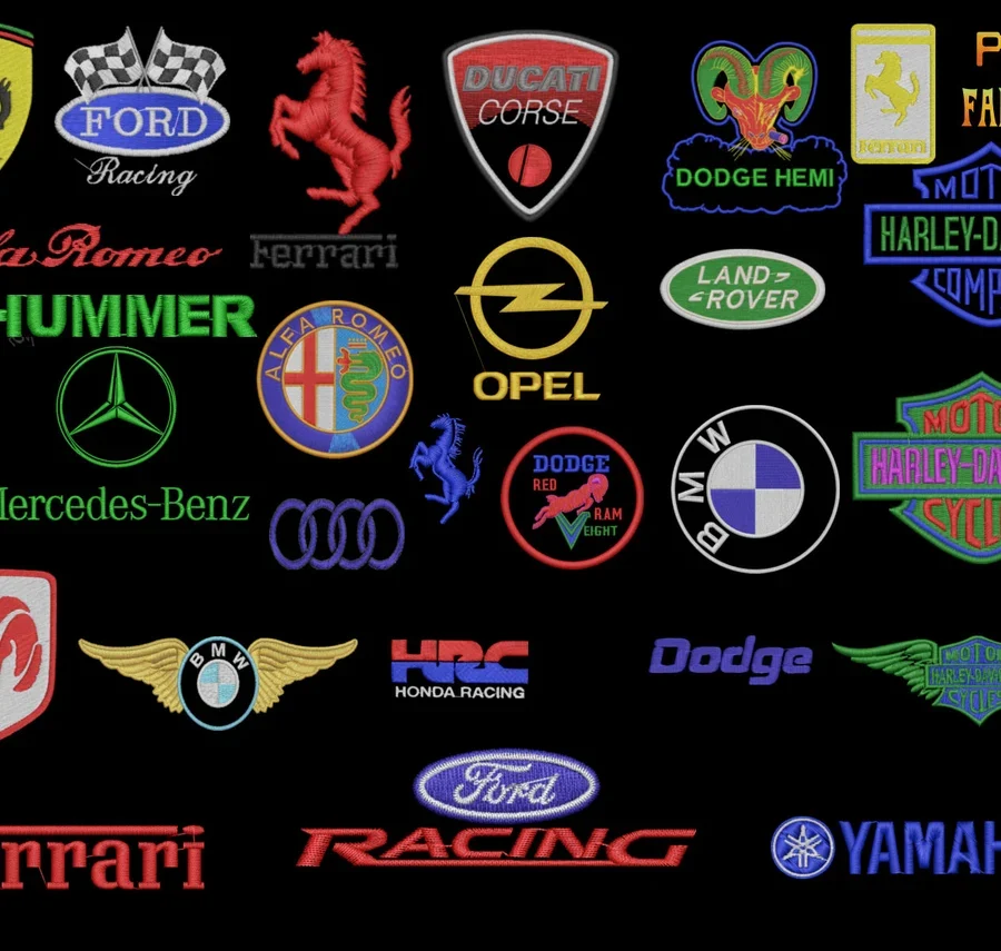 car embroidery designs