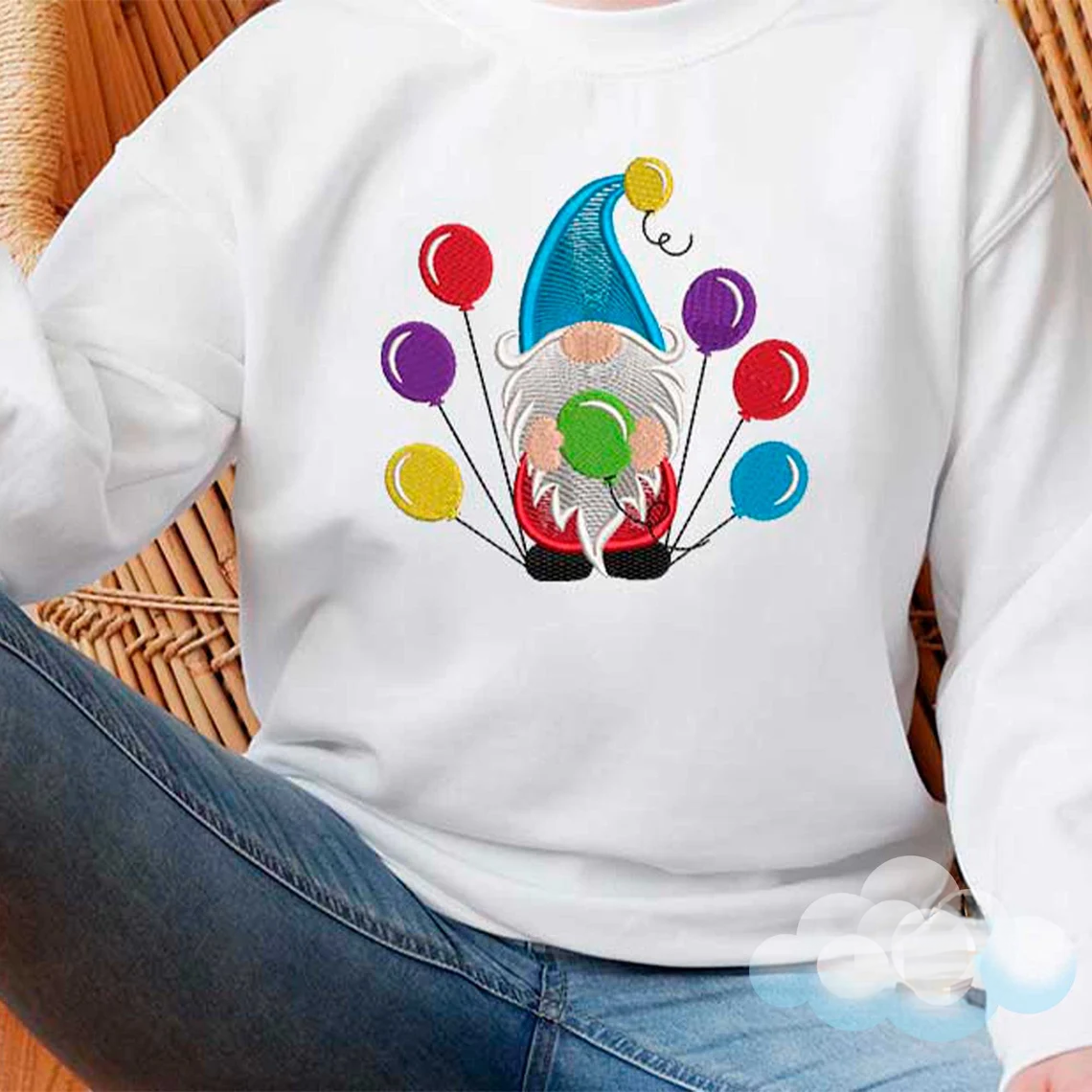 Gnome Embroidery Design Bundle Design Embroidery 6 Gnome Embroidery Design