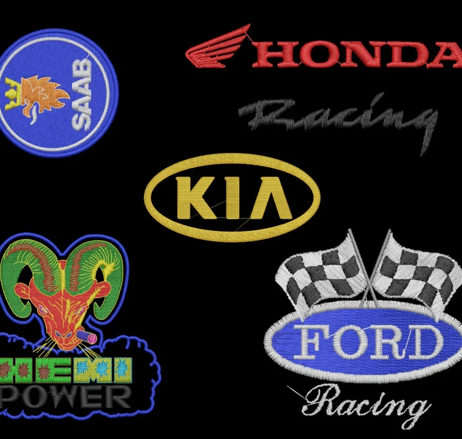 car embroidery designs