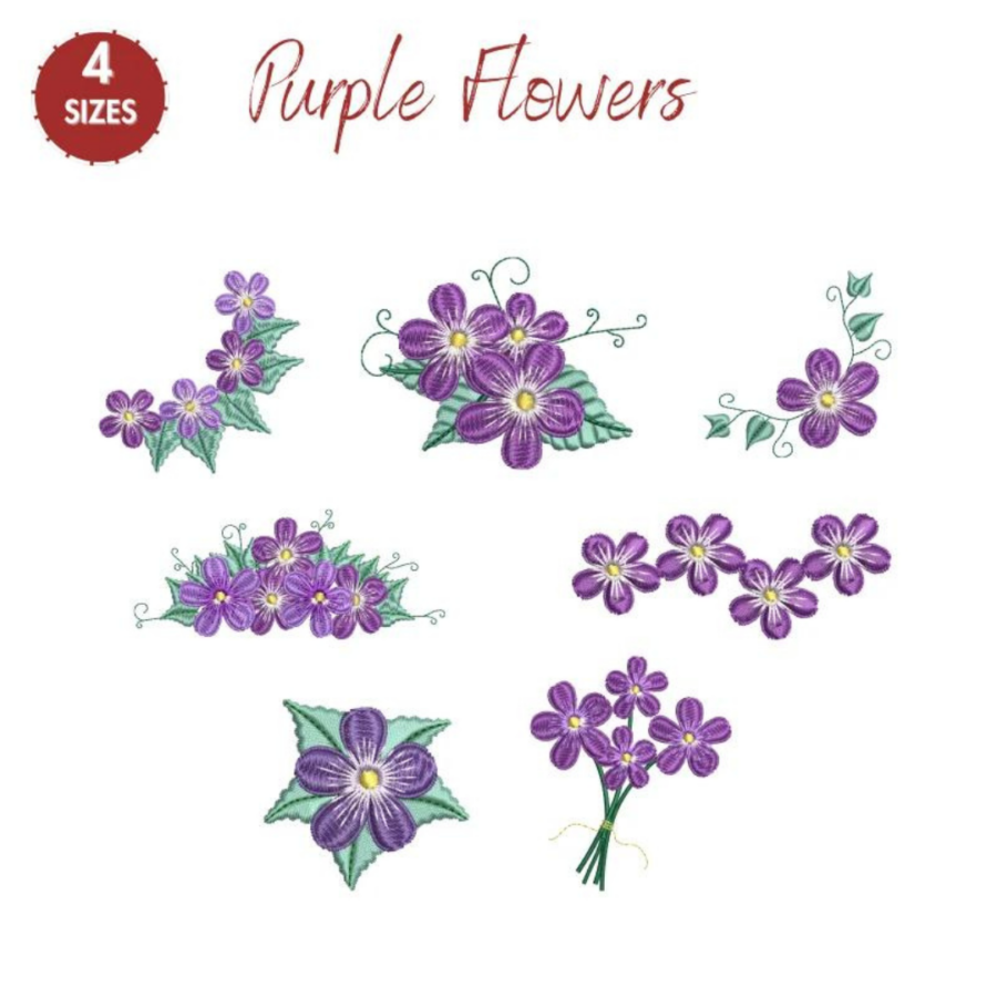 Hearts Embroidery Design